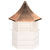 Vinyl Louver & Vinyl Sided w/Copper Roof