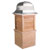 Cedar Louver w/Aluminum Roof