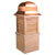 Cedar Louver w/Copper Roof