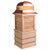 Cedar Louver & Cedar Sided w/Copper Roof