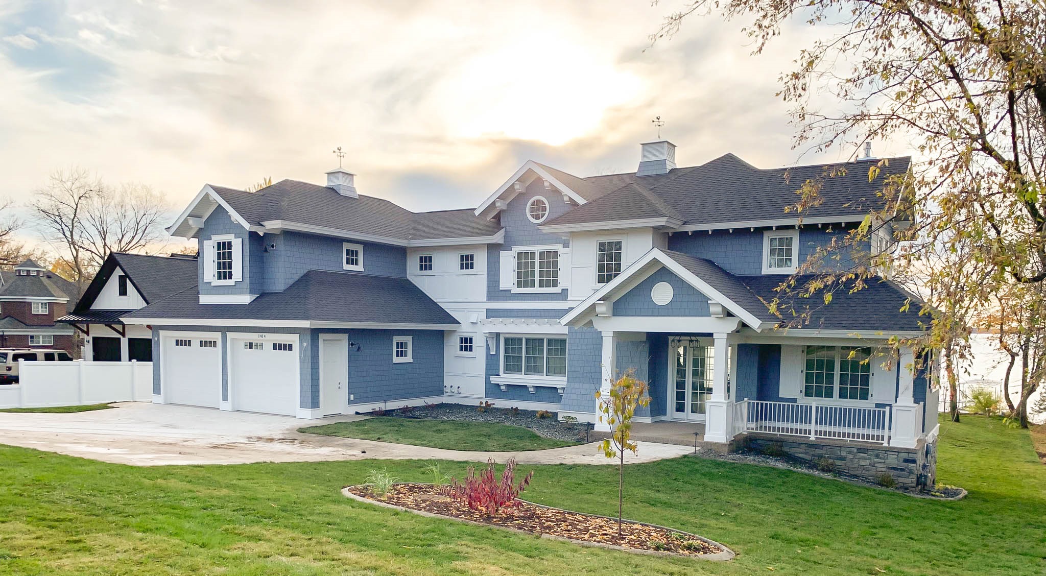home with millwork