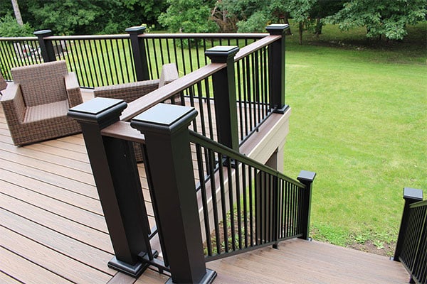 Aluminum Railing Newel Post Kits