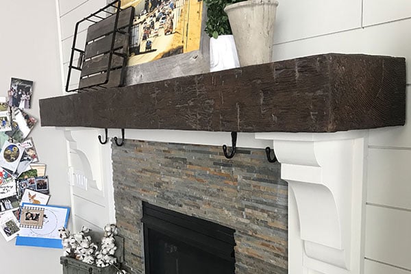 Faux Wood Mantels