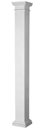 Square Non-Tapered Smooth Columns