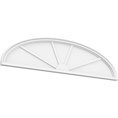 Elliptical 4 Spoked with Bottom Trim Pediment