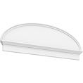 Elliptical Plain with Crosshead Pediment