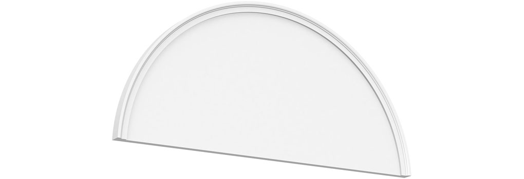 Half Round Pediments