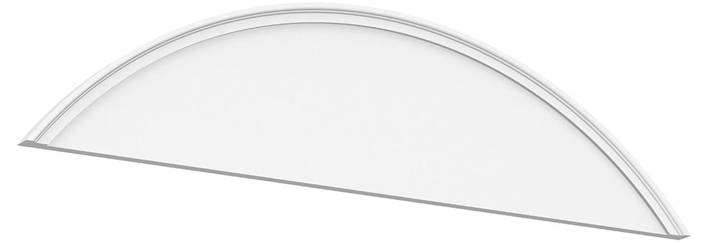 Segmented Arch Pediments