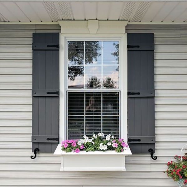 Arch Top BoardnBatten Shutters
