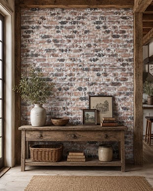 EverStone Aged Brick Faux Brick Panel