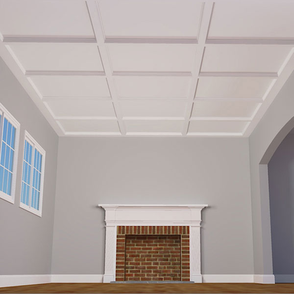 Coffered Ceiling Layout Help With Coffered Ceilings