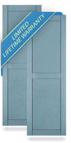Atlantic Flat/Shaker Panel Shutters