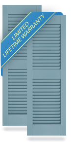 Atlantic Architectural Louver Shutters