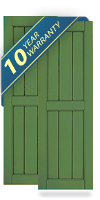 Atlantic Classic Framed Board-n-Batten Shutters