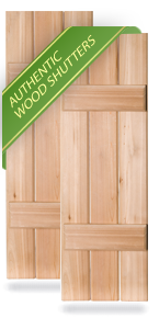 Exterior Wood Shutters