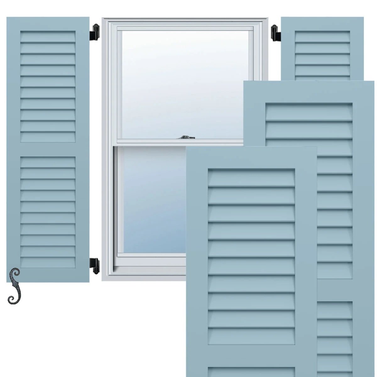 Endura Core Louver Shutters
