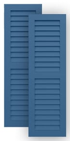 Endura Core Louver Shutters