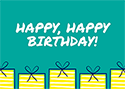 GIFTCARD-AD - Happy, Happy Birthday